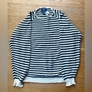 Ralph Lauren Chaps long sleeve cable knit man pullover sweater L size. New